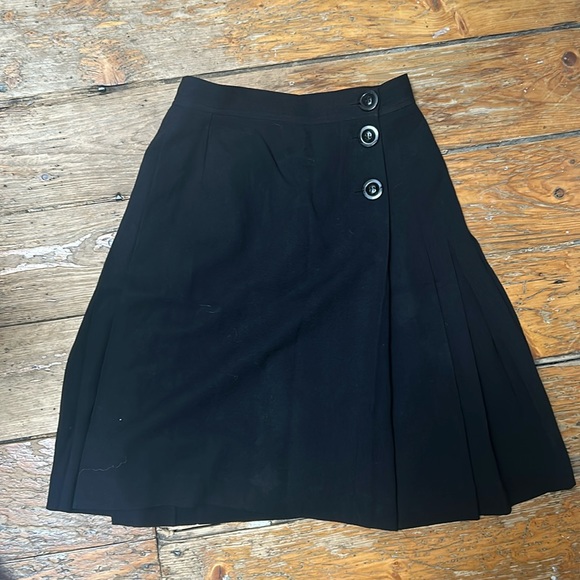Pleated vintage YSL skirt size 0 - Picture 1 of 3